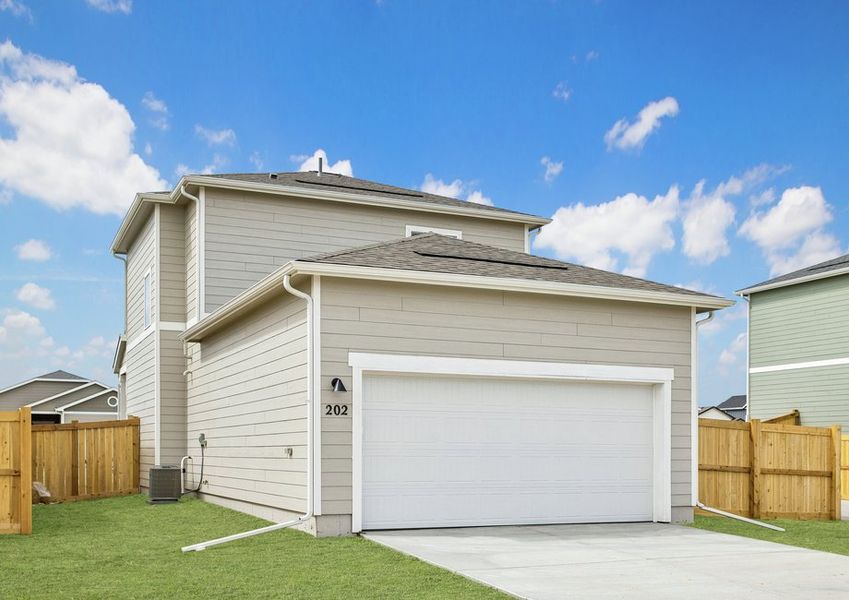 The Carnation is a beautiful two story home with siding. The Carnation is a beautiful two story home with siding.