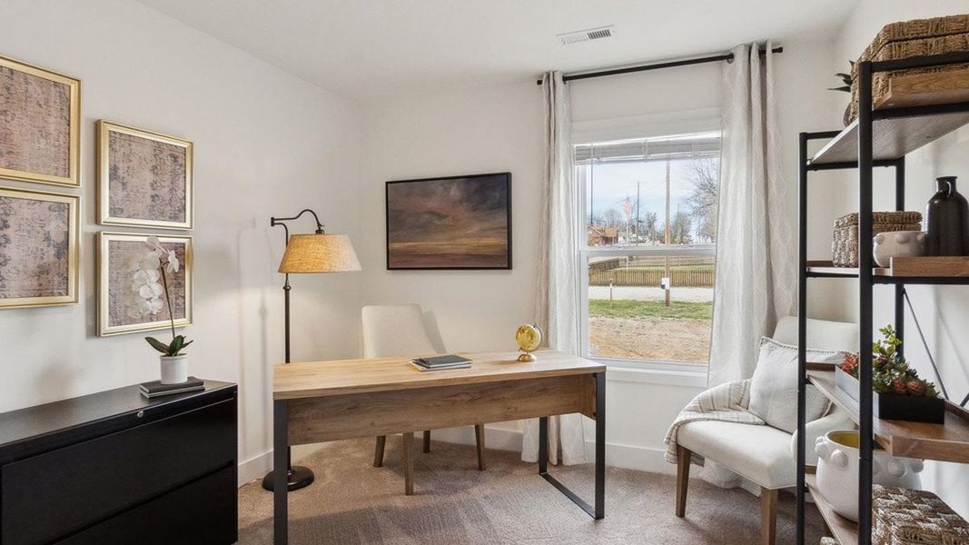 Furnished interior view inside a new home in The Arbor Townhomes, Kingsport (Image 18).