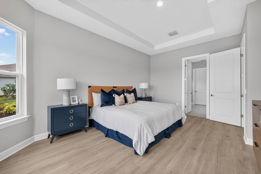 Representative furnished interior of a home built from the Ambra by Taylor Morrison in Center Lake Ranch Community Group Page, St. Cloud (Image 13).