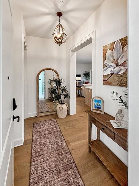 Furnished interior view inside a new home in , Charleston (Image 48).