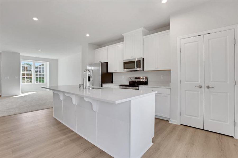 Furnished interior view inside a new home in Alexander Towns, Lawrenceville (Image 4).