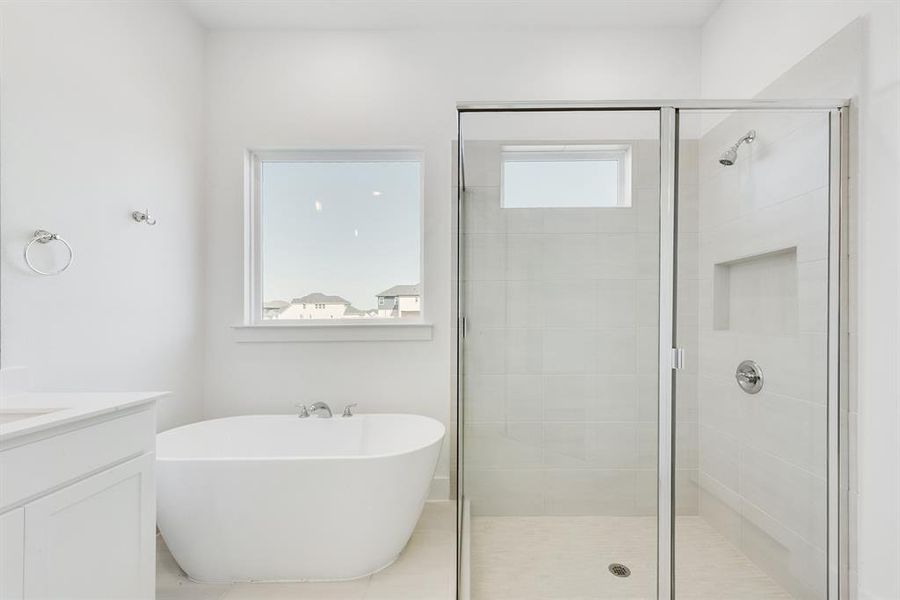 Furnished interior view inside a new home in Cottages of Celina, Celina (Image 5).