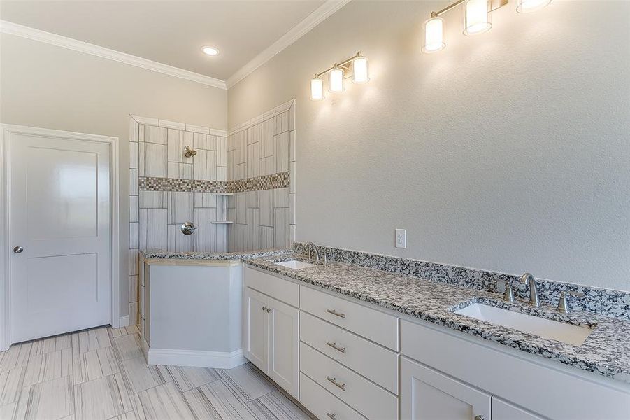 Furnished interior view inside a new home in , Springtown (Image 8).