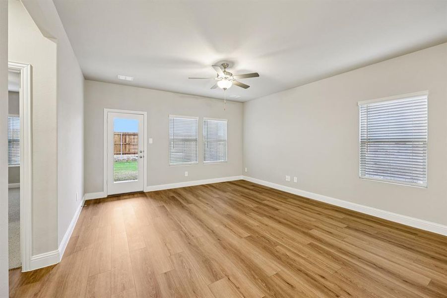 Spacious, unfurnished interior of a new home in Parks at Foster Crossing - Spring Series, Anna (Image 35).