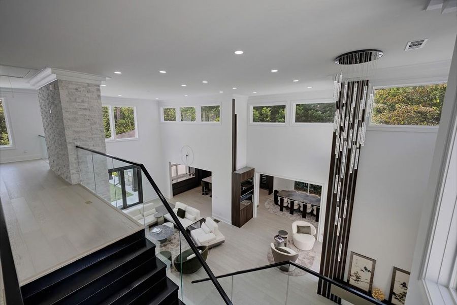 Furnished interior view inside a new home in , Brookhaven (Image 43).