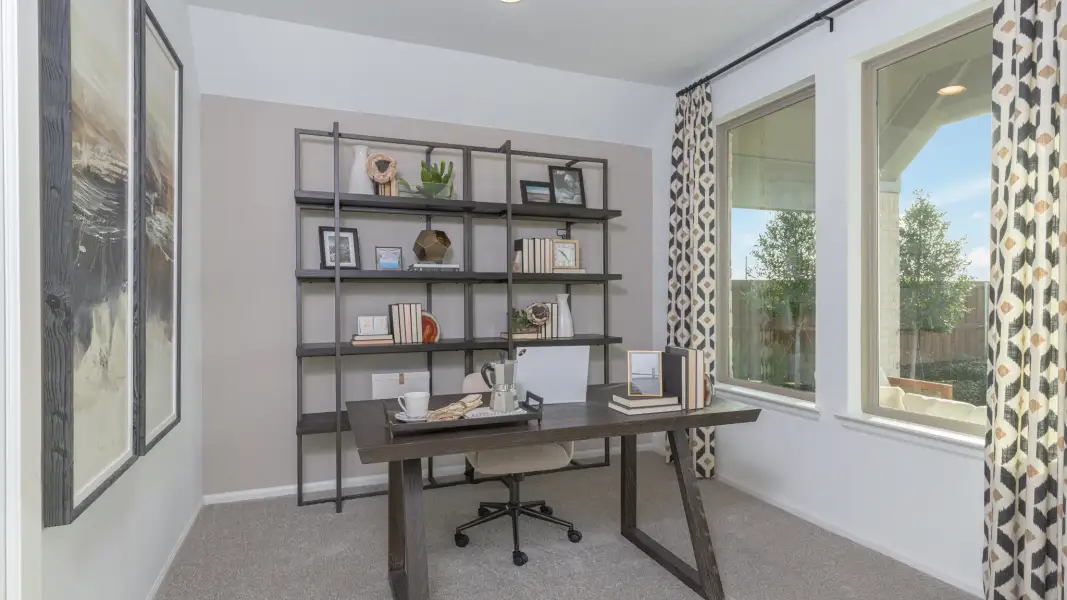 Furnished interior view inside a new home in Woodhavyn, Magnolia (Image 18).