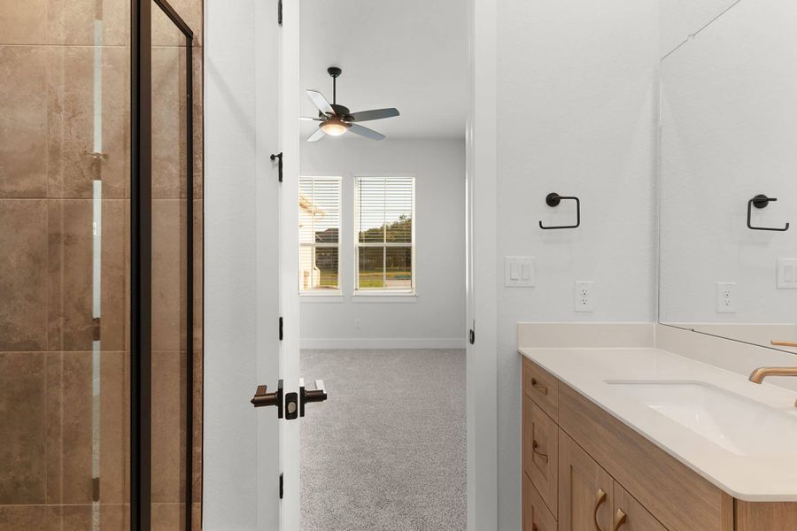 Furnished interior view inside a new home in Feathergrass, Florence (Image 12).