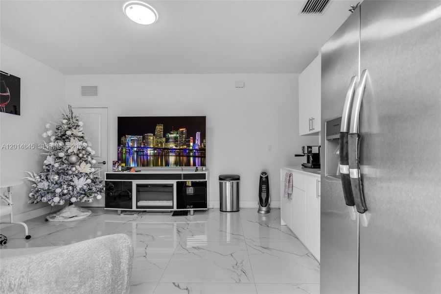 Furnished interior view inside a new home in , Miami (Image 31).