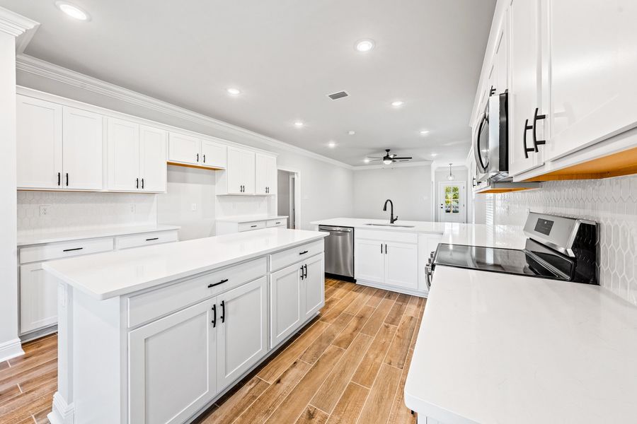 Furnished interior view inside a new home in Natureview, Freeport (Image 5). Furnished interior view inside a new home in Natureview, Freeport (Image 5).