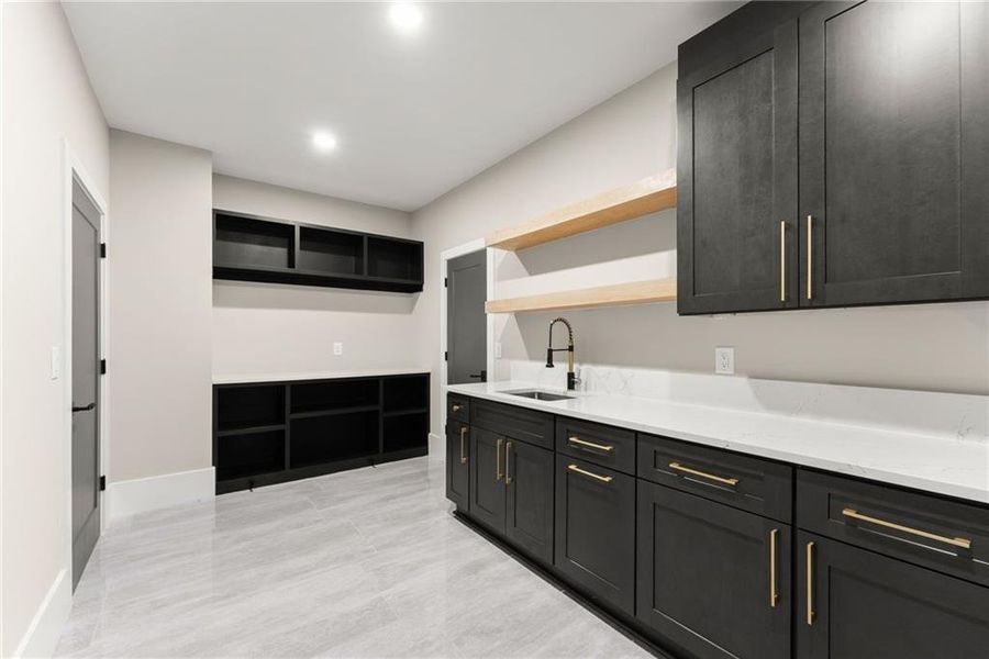 Furnished interior view inside a new home in , Hoschton (Image 56).