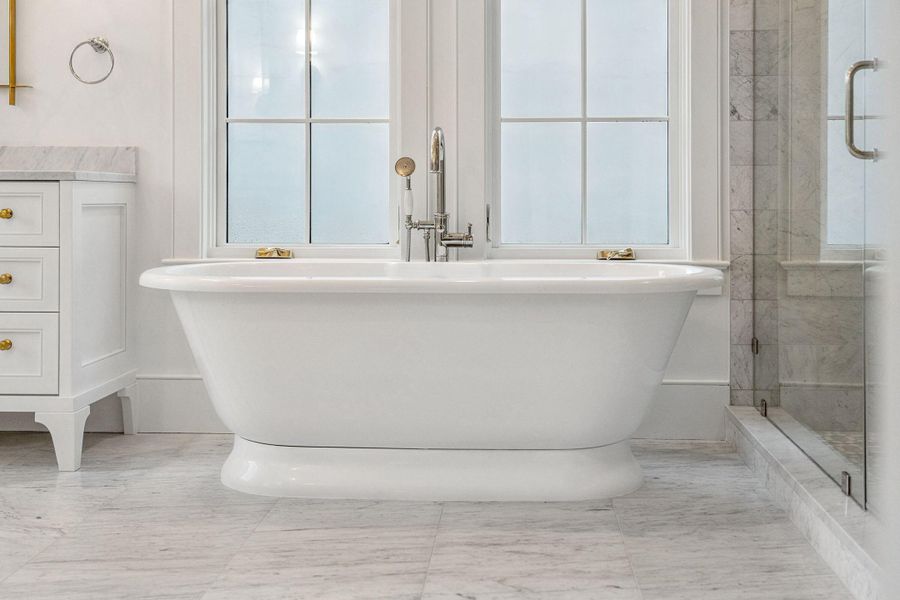 Furnished interior view inside a new home in , Charleston (Image 29).