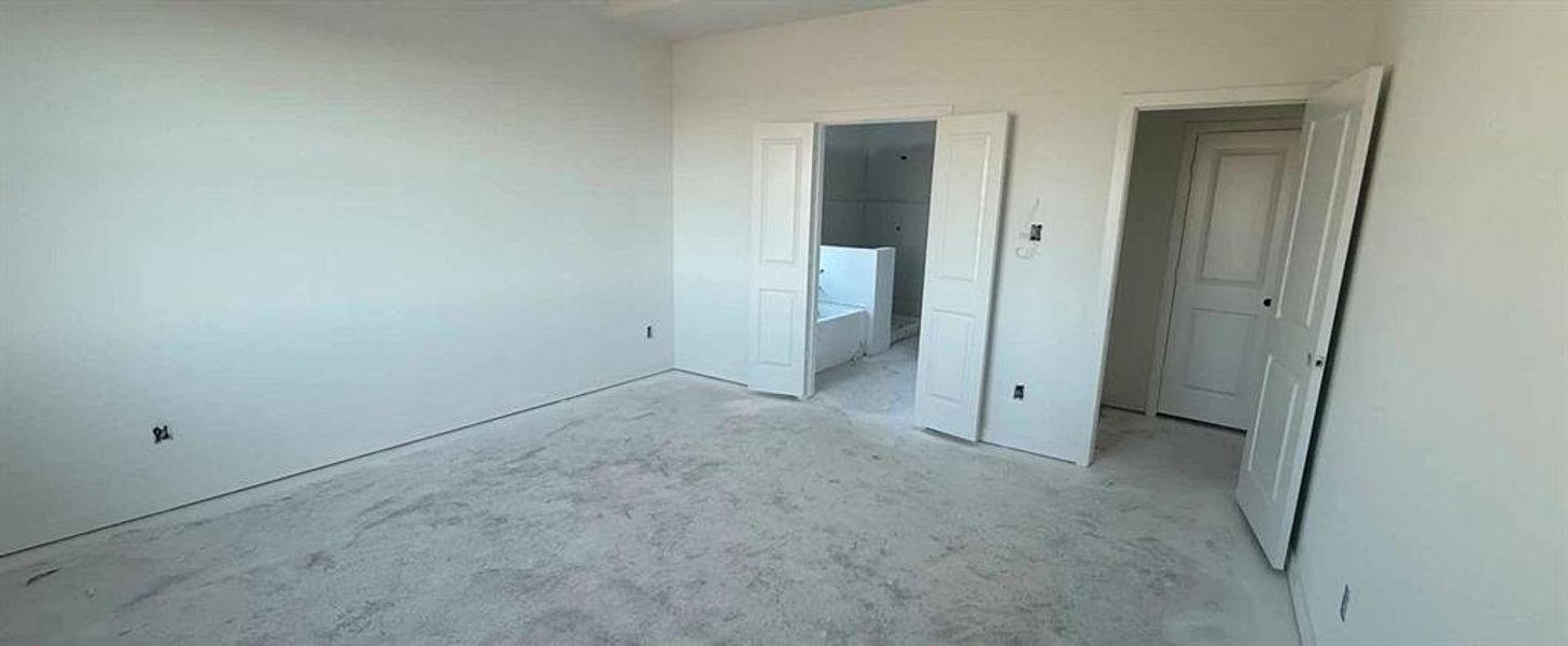 Primary Bedroom Construction Progress Primary Bedroom Construction Progress