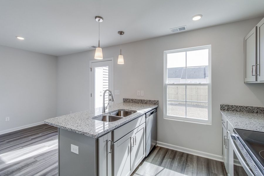 Furnished interior view inside a new home in Astoria, Columbia (Image 10).