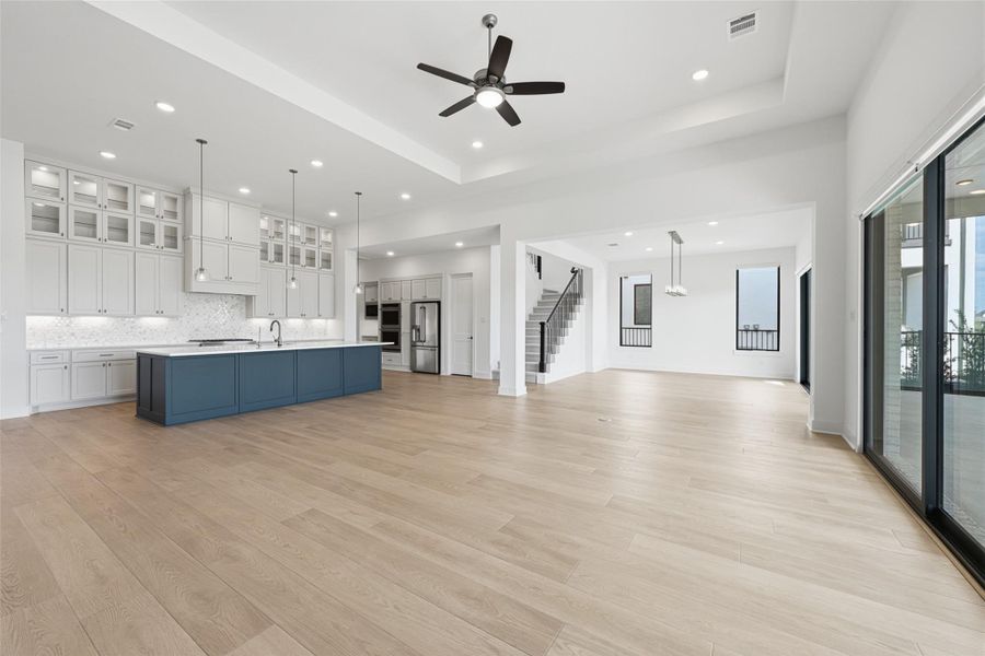 Spacious, unfurnished interior of a new home in , Cypress (Image 36).