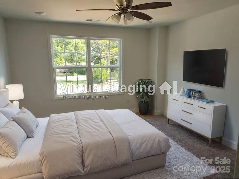 Furnished interior view inside a new home in , Charlotte (Image 9). Furnished interior view inside a new home in , Charlotte (Image 9).