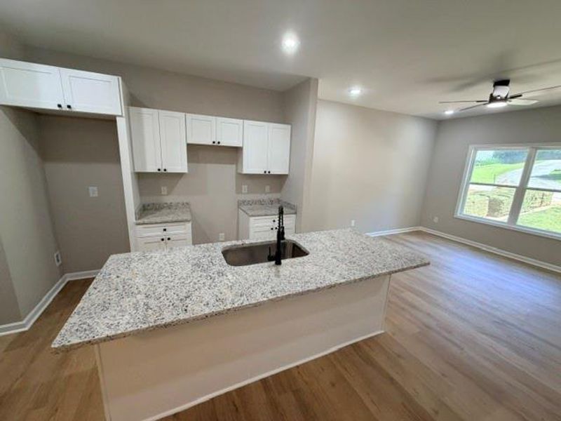 Furnished interior view inside a new home in , Dallas (Image 4).