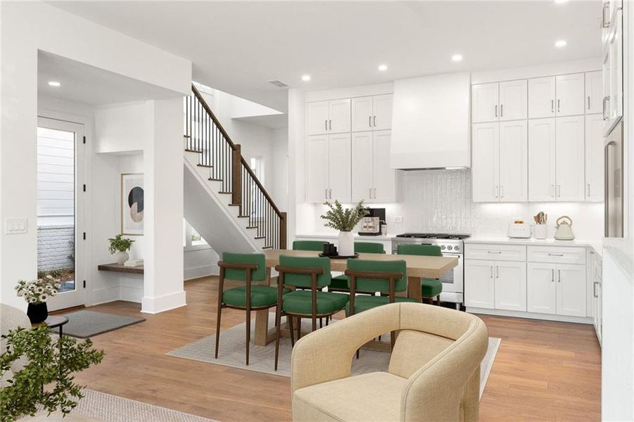Furnished interior view inside a new home in , Chattahoochee Hills (Image 8).