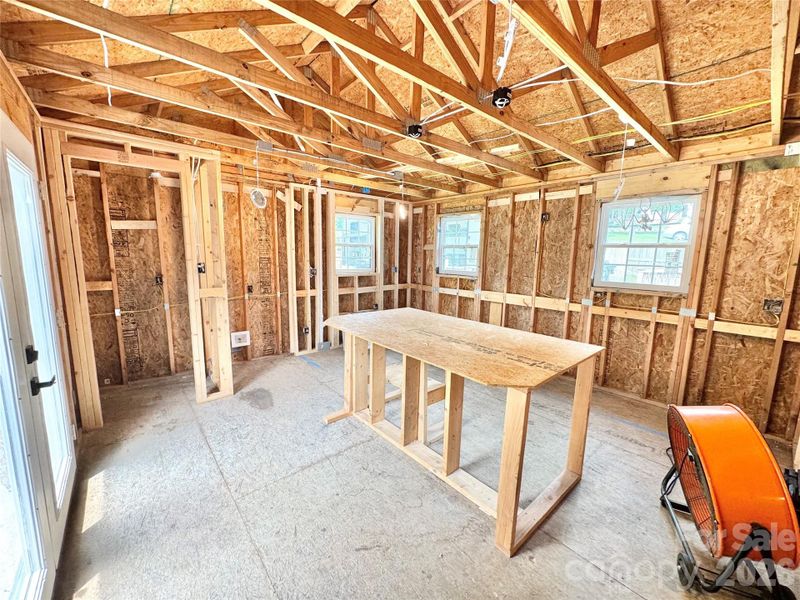 In-progress construction of a new home in , Granite Falls, NC (Image 8).