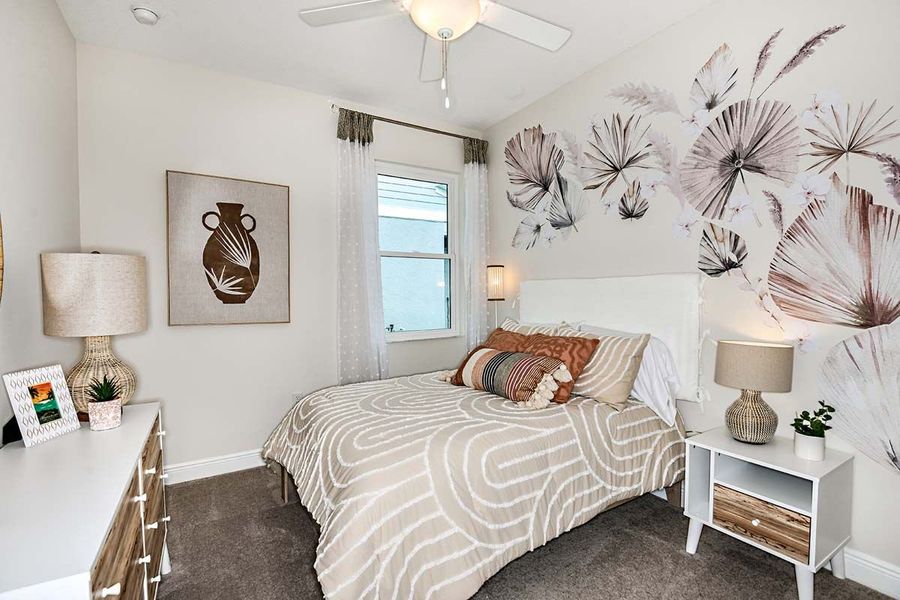 Furnished interior view inside a new home in The Sanctuary – Coastal Collection, Punta Gorda (Image 15).