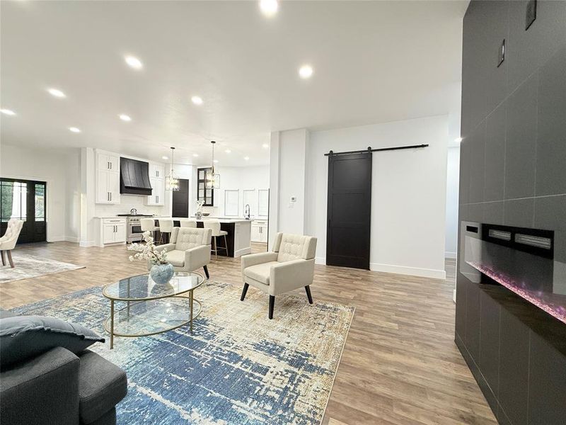 Furnished interior view inside a new home in , Dallas (Image 9). Furnished interior view inside a new home in , Dallas (Image 9).