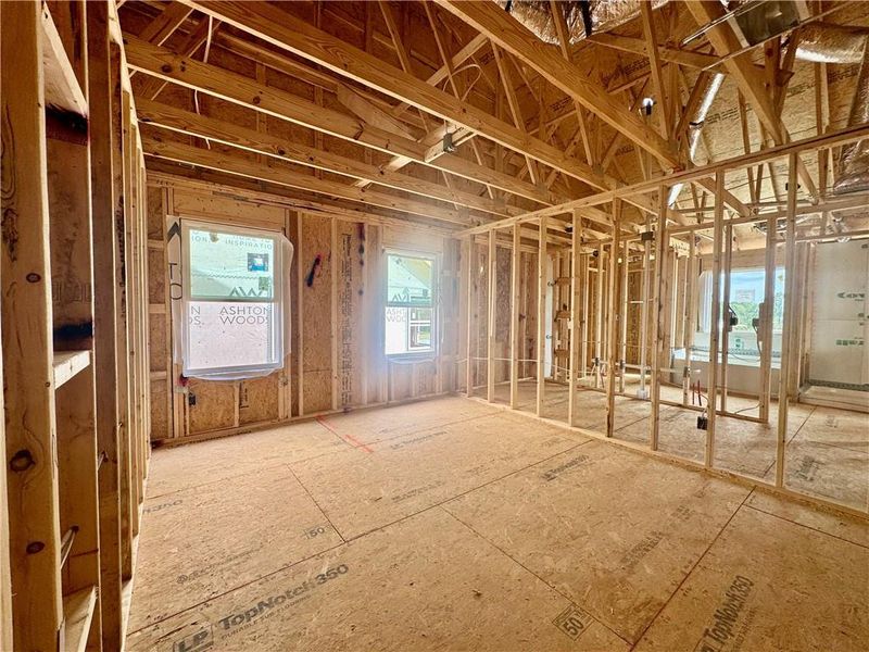 In-progress construction of a new home in Eastlyn Crossing, Flowery Branch, GA (Image 15). In-progress construction of a new home in Eastlyn Crossing, Flowery Branch, GA (Image 15).