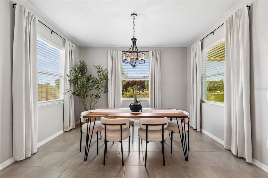 Furnished interior view inside a new home in Deerbrook, Land O' Lakes (Image 12).