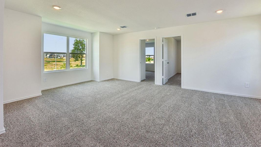 Spacious, unfurnished interior of a new home in Valverde, Bastrop (Image 31). Spacious, unfurnished interior of a new home in Valverde, Bastrop (Image 31).