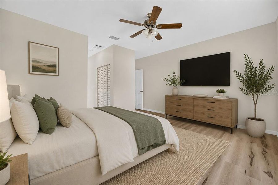 Furnished interior view inside a new home in , Port Charlotte (Image 31). Furnished interior view inside a new home in , Port Charlotte (Image 31).
