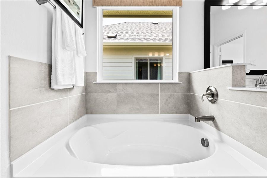 Close-up of interior finishes inside a home in Keeneland, Aubrey (Image 20).