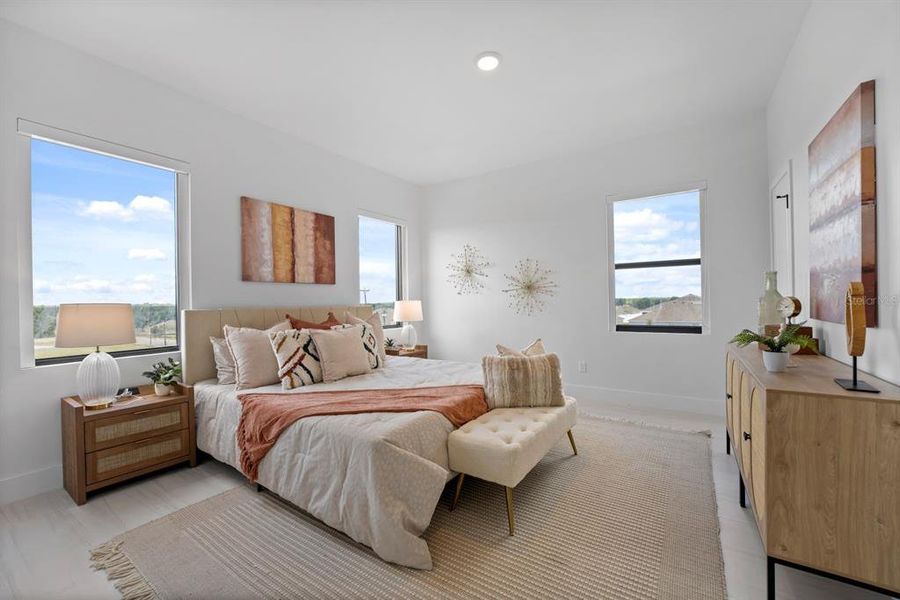 Furnished interior view inside a new home in On Villa Pass, Mascotte (Image 35). Furnished interior view inside a new home in On Villa Pass, Mascotte (Image 35).