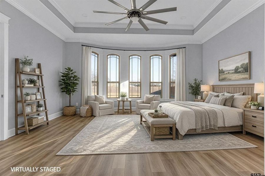 Furnished interior view inside a new home in , Hideaway (Image 30).