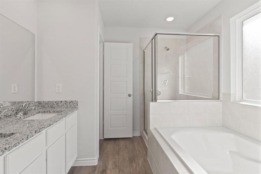 Furnished interior view inside a new home in Burgess Meadows, Cleburne (Image 6).