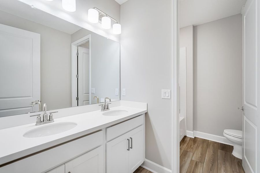 Representative furnished interior of a home built from the Maui by Taylor Morrison in The Cove at West Port, Port Charlotte (Image 6).