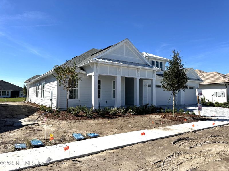 In-progress construction of a new home in Madeira, St. Augustine, FL (Image 27).