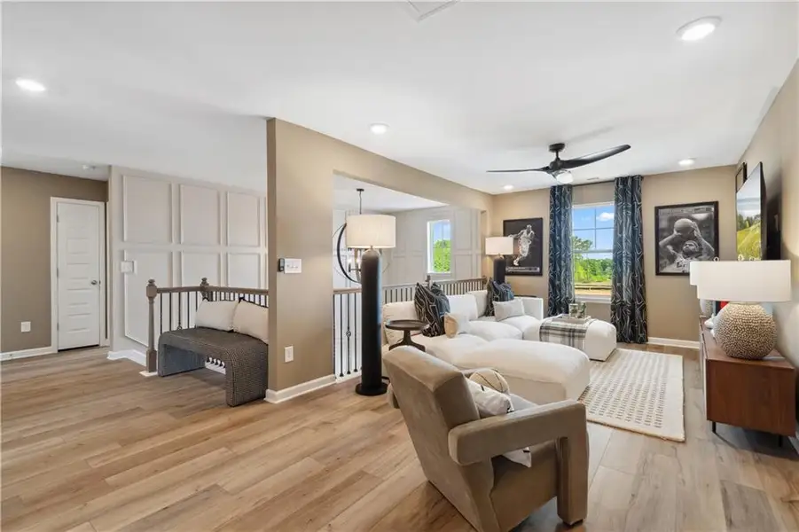 Furnished interior view inside a new home in Westwind Estates, Hampton (Image 7).