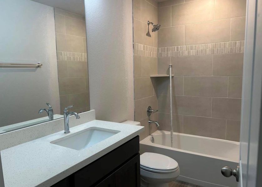 Furnished interior view inside a new home in , Livingston (Image 3).