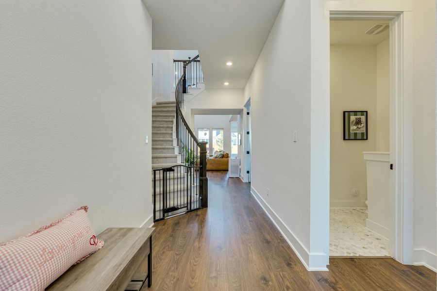 Furnished interior view inside a new home in , Leander (Image 5).