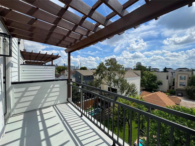 Exterior details and patio area of a home in , Houston (Image 28). Exterior details and patio area of a home in , Houston (Image 28).