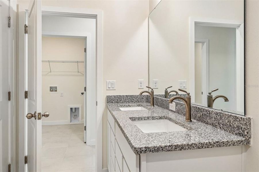 Furnished interior view inside a new home in Liberty Trace, Haines City (Image 11).