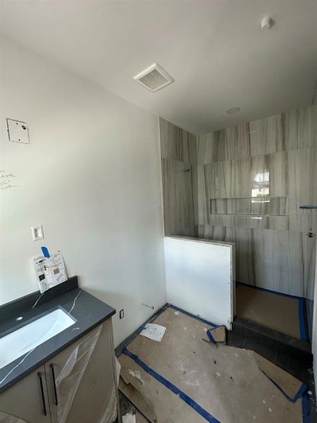 In-progress construction of a new home in , Tampa, FL (Image 31).