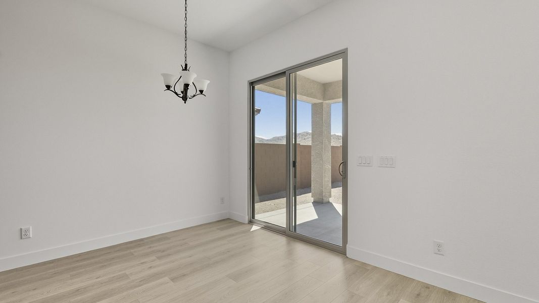 Furnished interior view inside a new home in Hacienda at Estrella, Goodyear (Image 12).