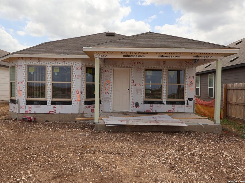 In-progress construction of a new home in Meadows at Clear Springs, New Braunfels, TX (Image 20).