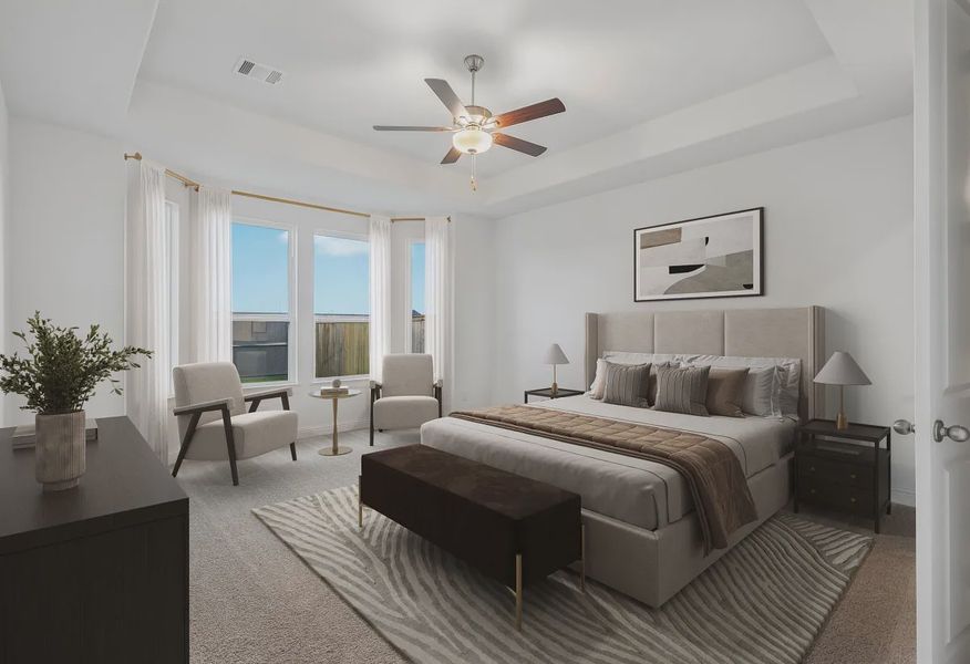 Homesite 6001 Primary Bed - Staged - 9 of 17