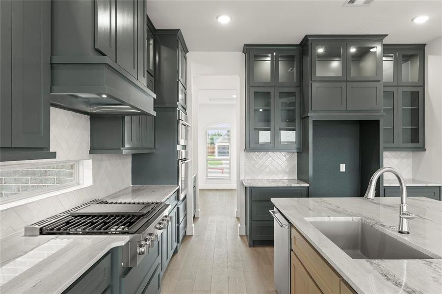 Furnished interior view inside a new home in Cambridge Estates, Prosper (Image 7).