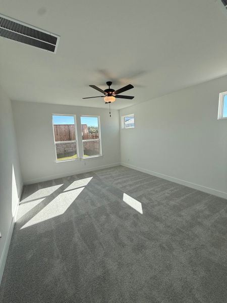 Spacious, unfurnished interior of a new home in Sage Collection – Freedom at Anthem, Kyle (Image 7). Spacious, unfurnished interior of a new home in Sage Collection – Freedom at Anthem, Kyle (Image 7).