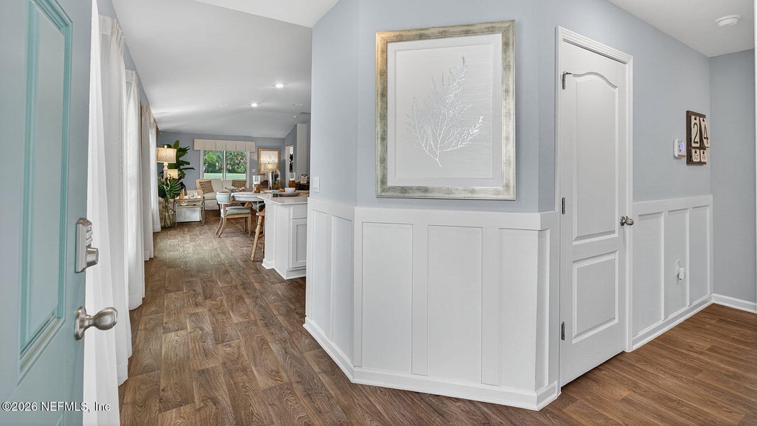 Furnished interior view inside a new home in Grand Reserve, Bunnell (Image 4).