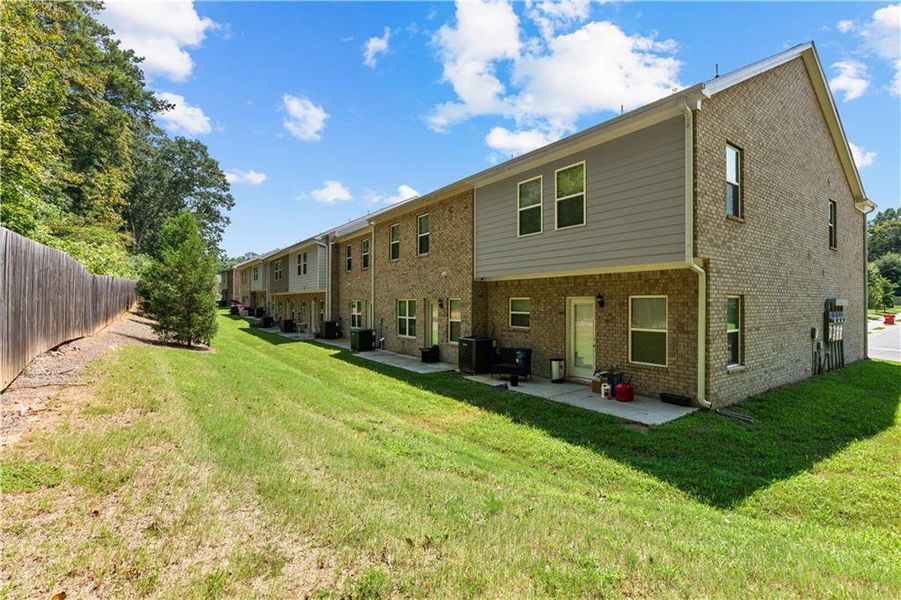 Exterior details and patio area of a home in , Covington (Image 4).