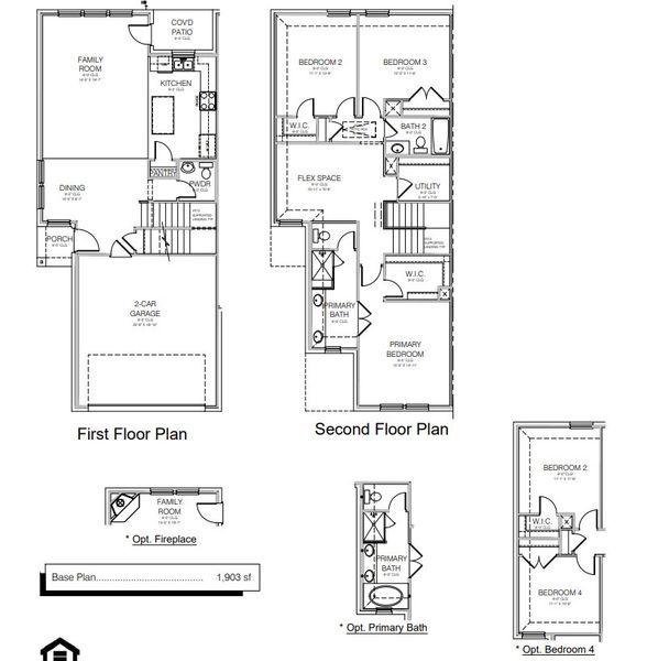 2D floor plan layout for the Baine - END by Megatel Homes in Windhaven Crossing, Lewisville, TX (Image 2). 2D floor plan layout for the Baine - END by Megatel Homes in Windhaven Crossing, Lewisville, TX (Image 2).