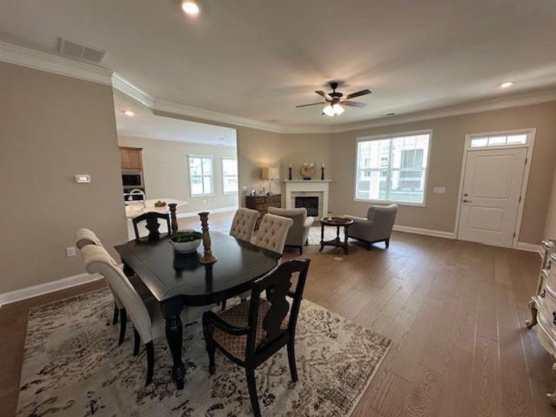 Furnished interior view inside a new home in , Cumming (Image 8).
