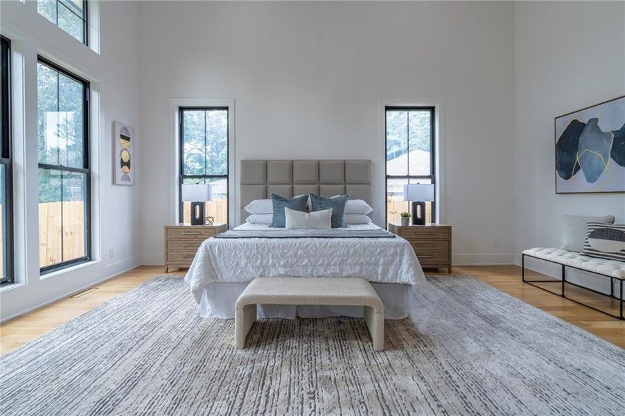 Furnished interior view inside a new home in , Brookhaven (Image 16).